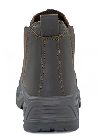 Safety Shoes High Ankle Dark Brown Zecchin Conquer