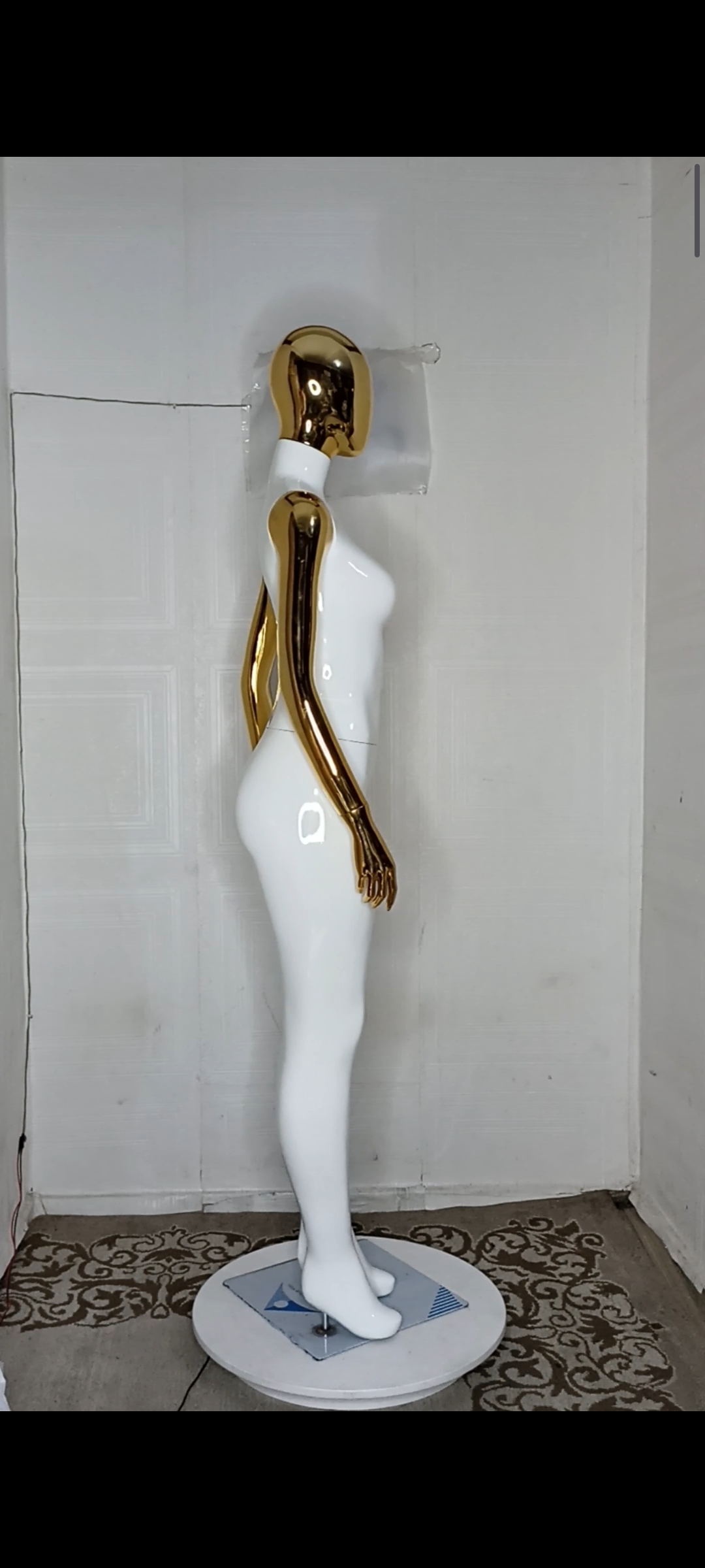 Female Mannequin-2 tones Colour-Full Fibreglass Size 10