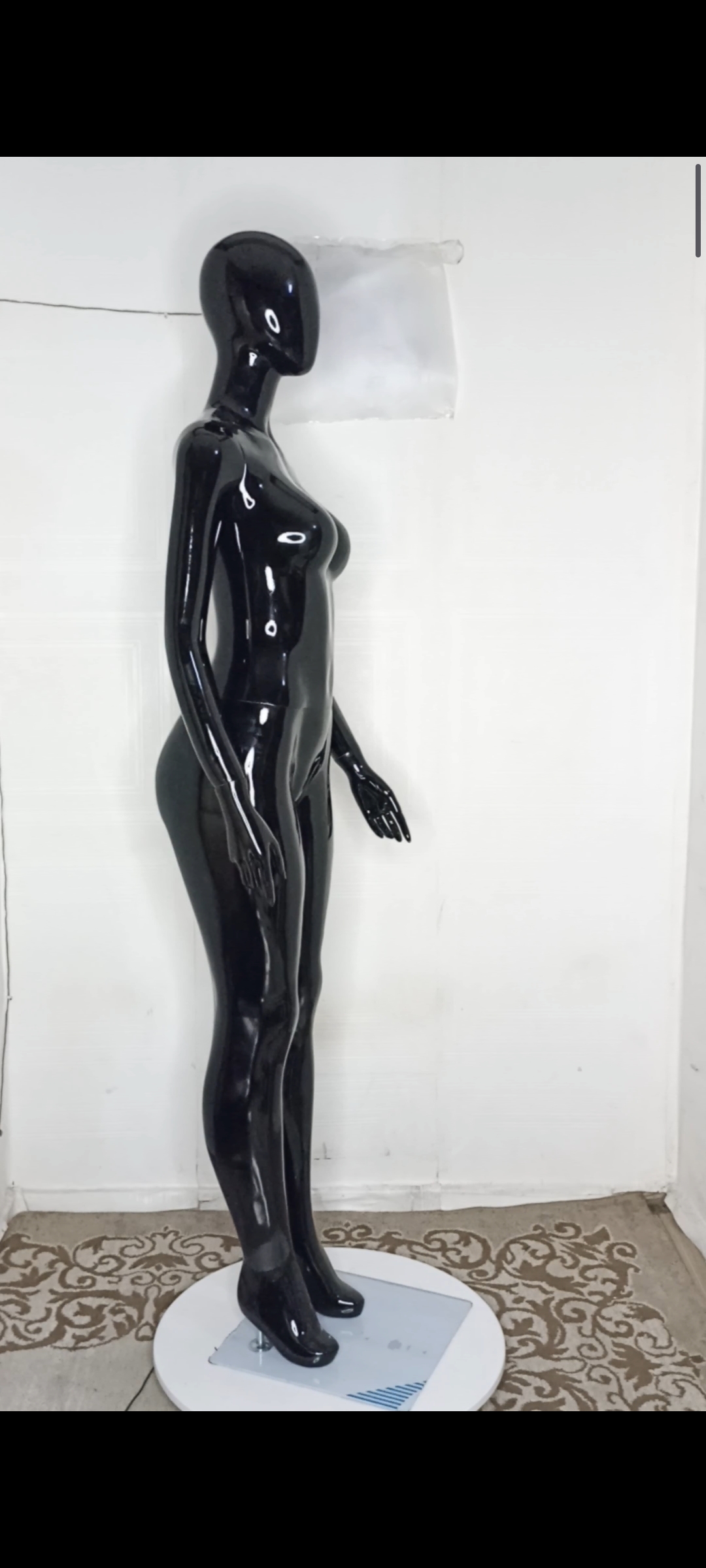 Female Mannequin-Full Plain Colour-Full Fibreglass Size 10