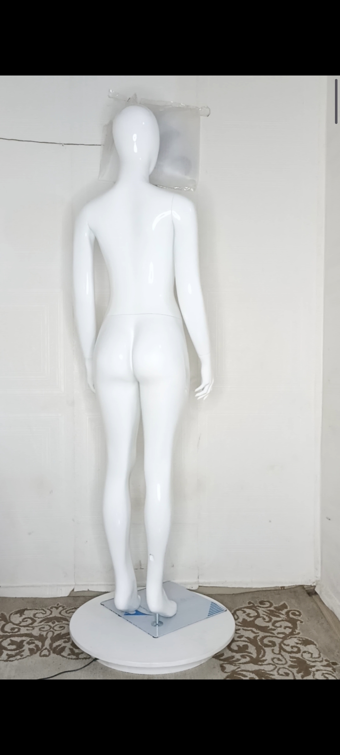 Female Mannequin-Full Plain Colour-Full Fibreglass Size 10