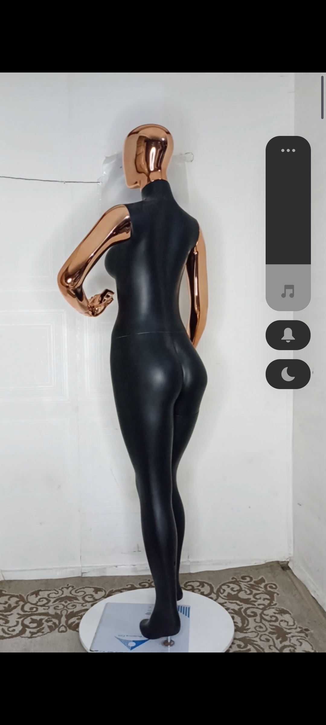 Female Mannequin-2 tones Colour-Full Fibreglass Size 12 with Posture