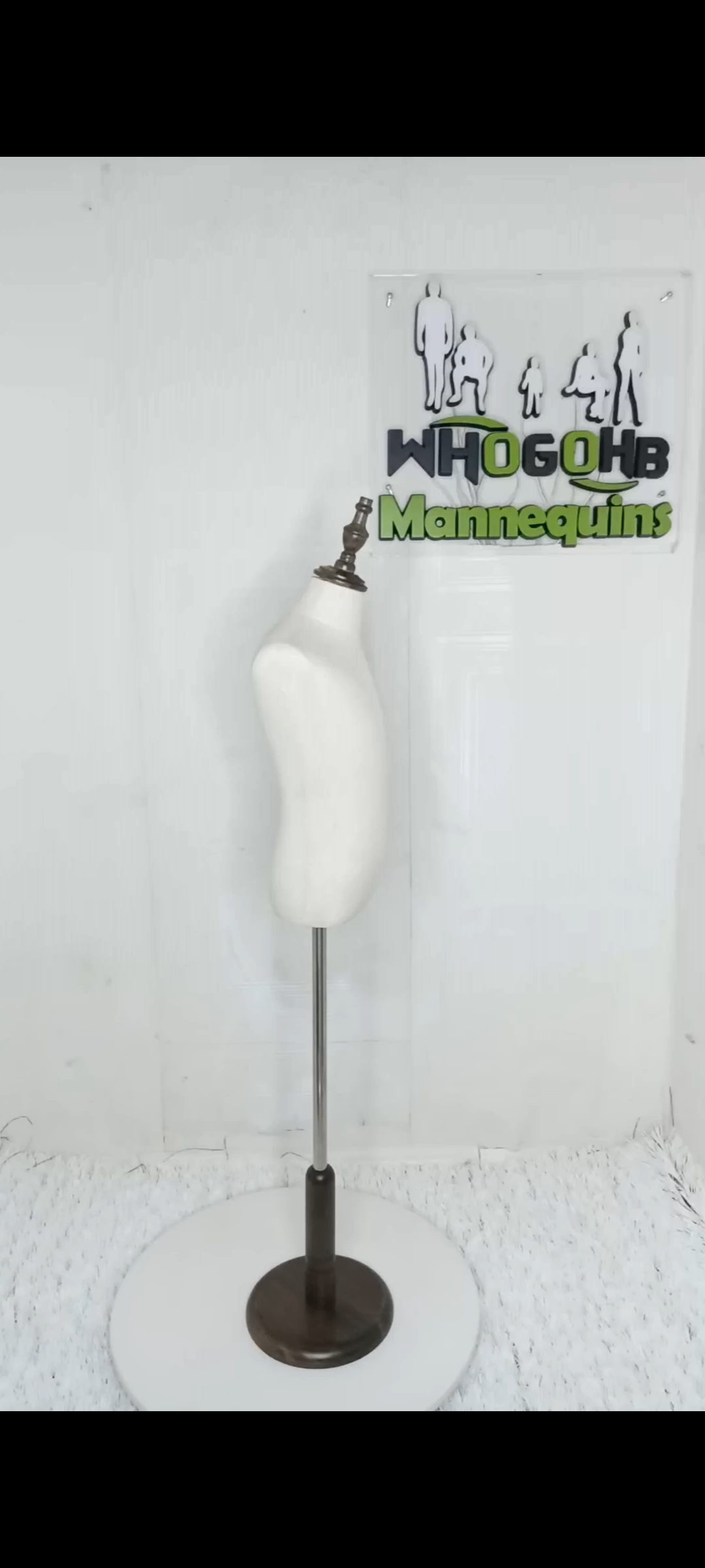 Unisex Half Body Kids Dressform Mannequin Age 0yrs - 10yrs