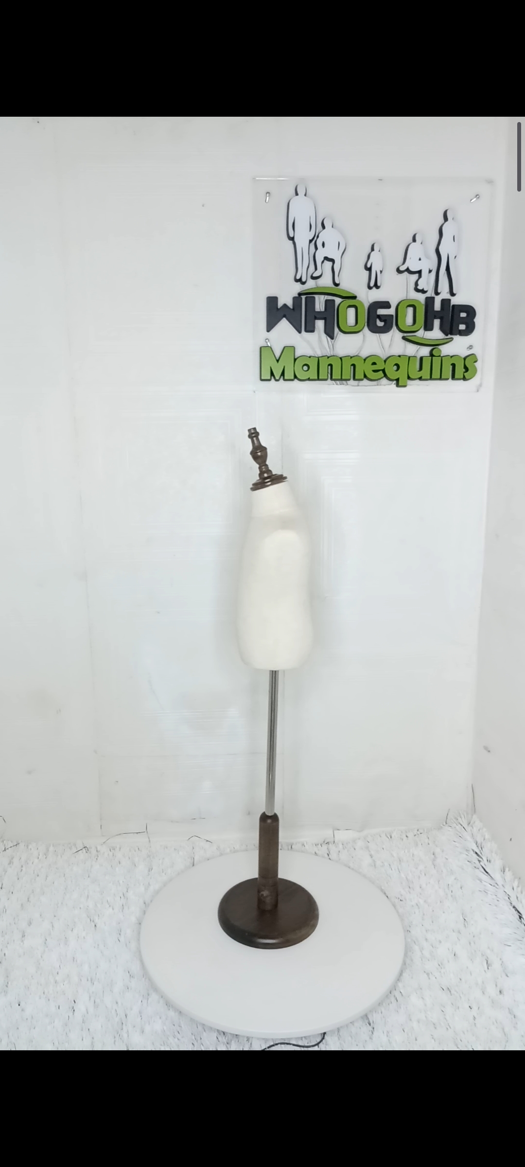 Unisex Half Body Kids Dressform Mannequin Age 0yrs - 10yrs