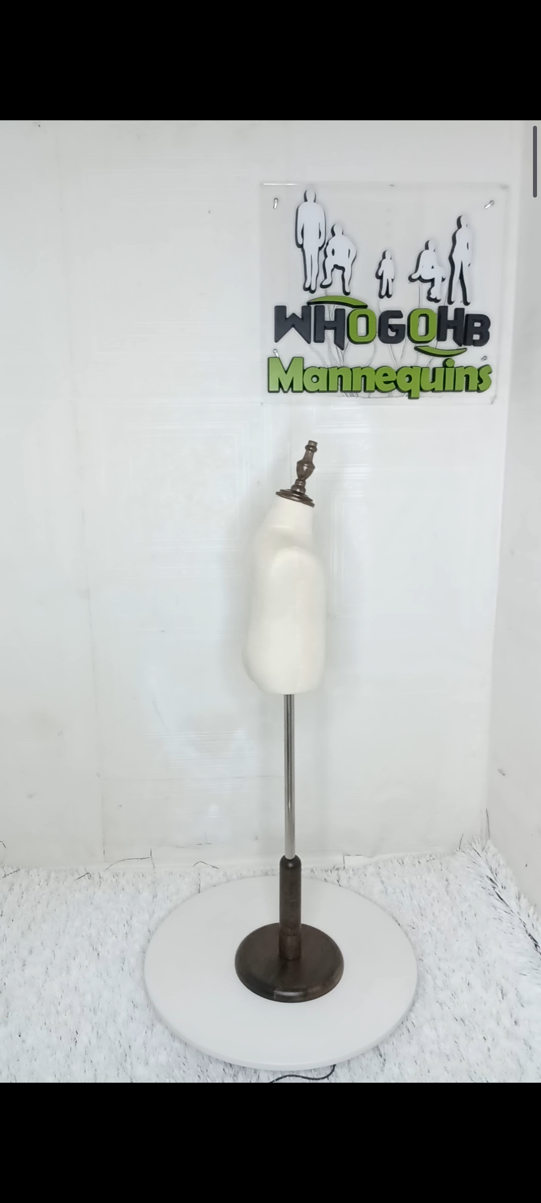 Unisex Half Body Kids Dressform Mannequin Age 0yrs - 10yrs