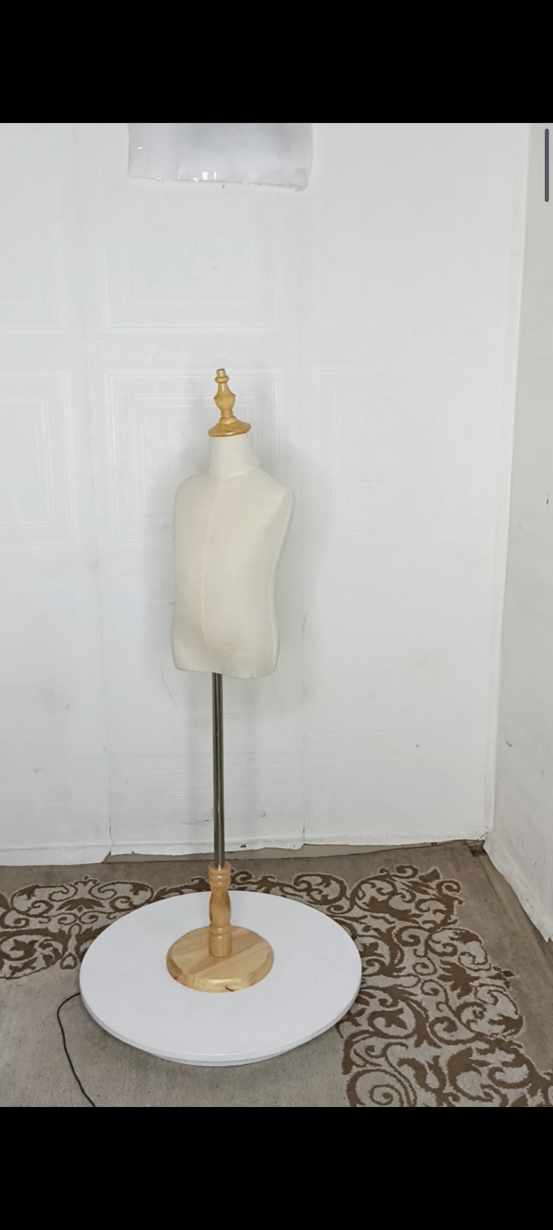 Unisex Half Body Kids Dressform Mannequin Age 0yrs - 10yrs