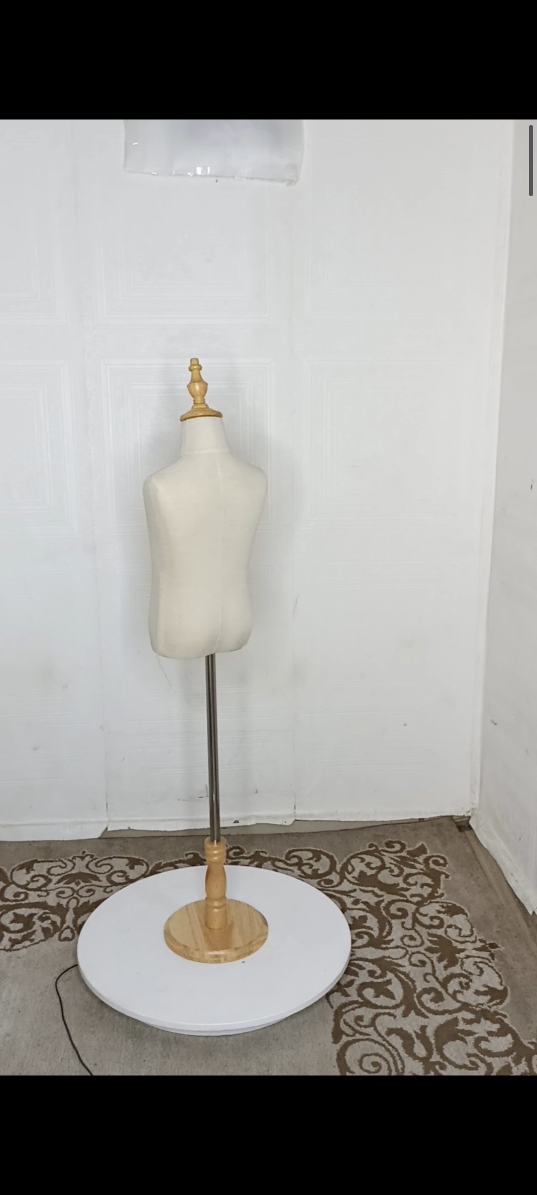 Unisex Half Body Kids Dressform Mannequin Age 0yrs - 10yrs