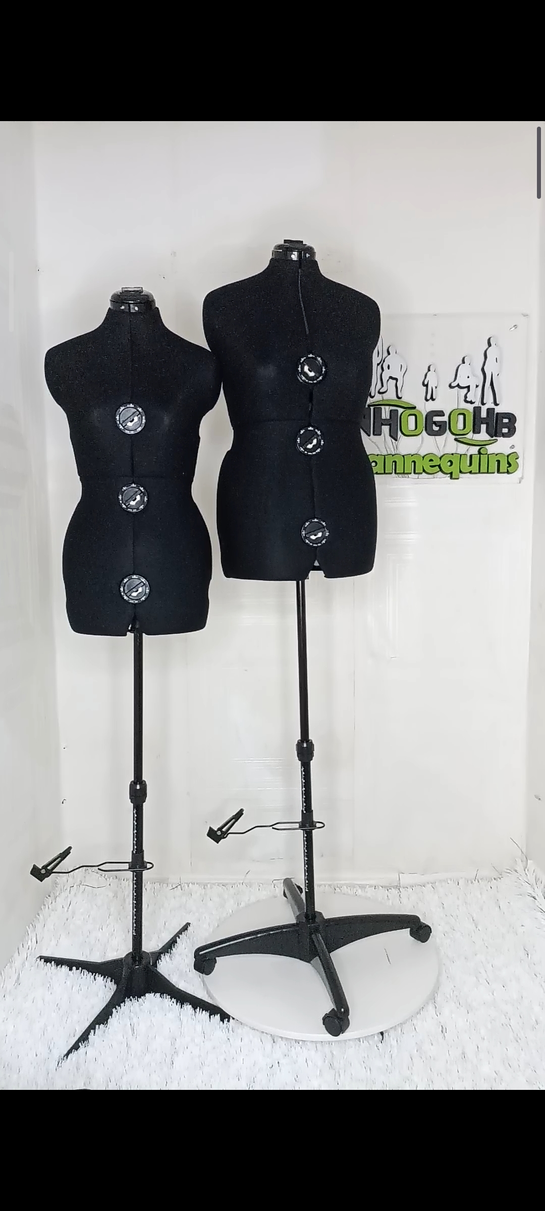 Dial Adjustable Female Dressform Mannequin