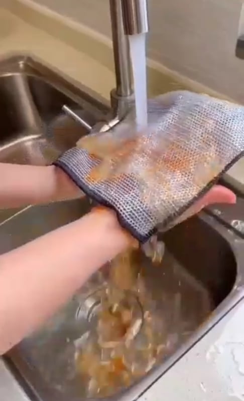 KITCHEN SCRUBBING SHEET