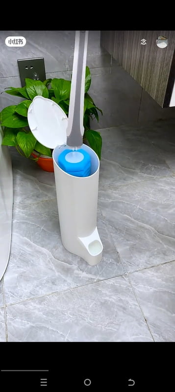 ANTI BACTERIAL DISPOSABLE TOILET CLEANING BRUSH