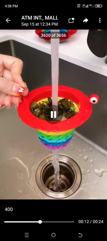 TELESCOPIC KITCHEN SINK DRAIN FILTER