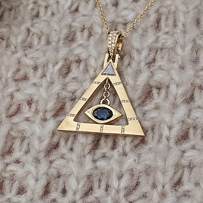 'The Divine Gaze' Necklace 'The Divine Gaze' Necklace