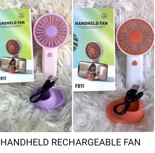 HAND HELD RECHANGEABLE FAN