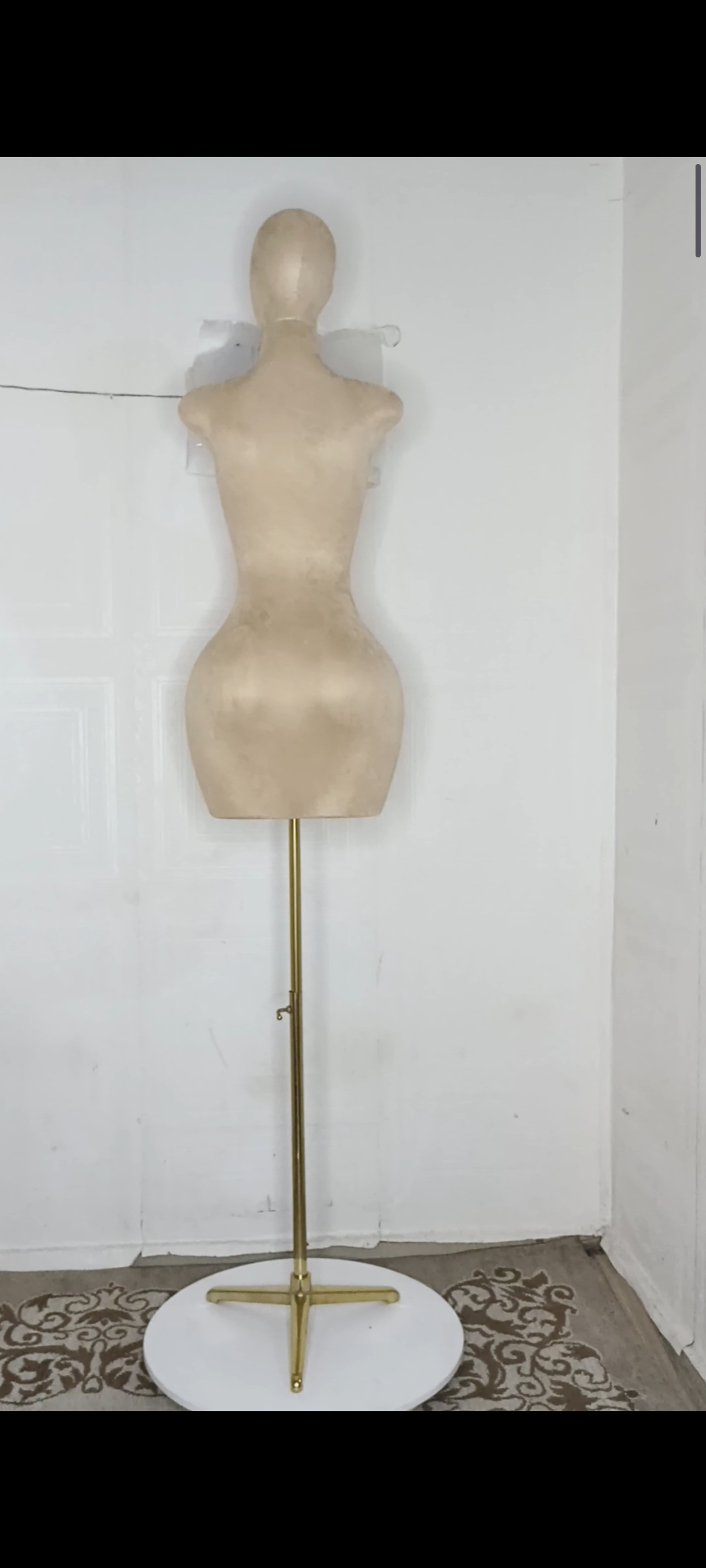 Anita Josef Grade A Lippo Dressform With Detachable Head Fully Pinnable