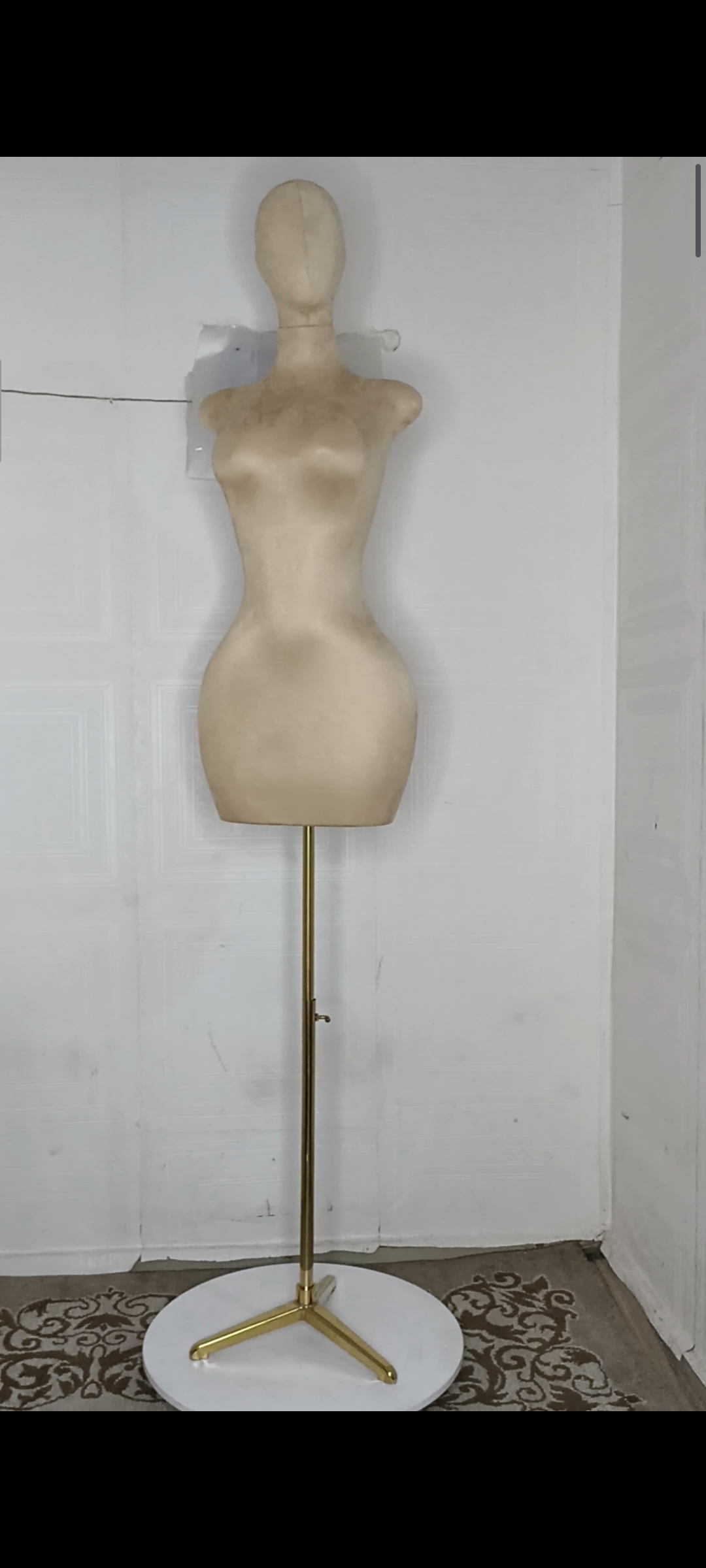 Anita Josef Grade A Lippo Dressform With Detachable Head Fully Pinnable