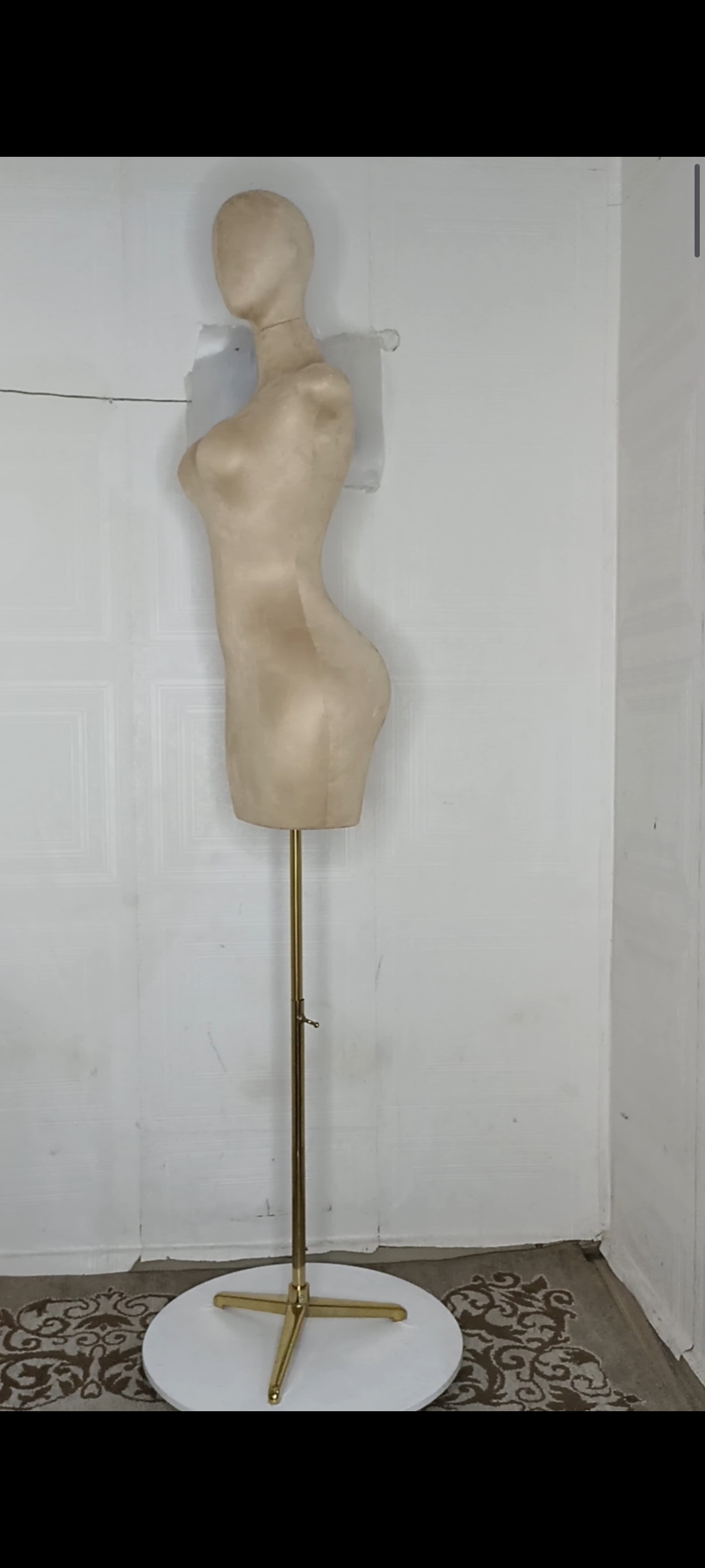 Anita Josef Grade A Lippo Dressform With Detachable Head Fully Pinnable