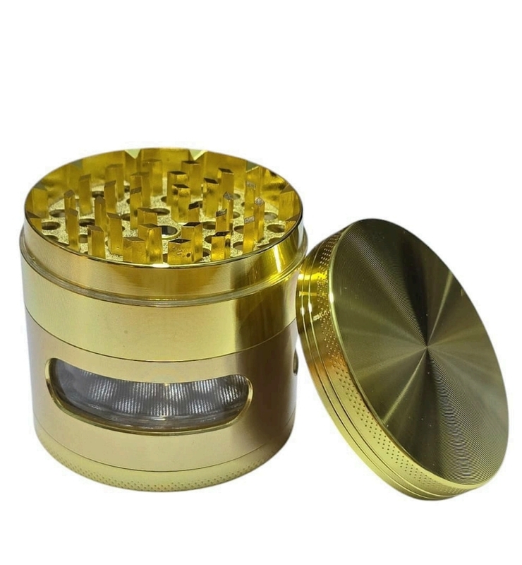 Grinder Metalico 3 niveles DORADO Generica 60 mm