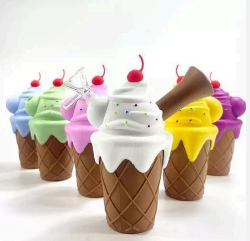 Bong Silicon helado Generica 18 cm