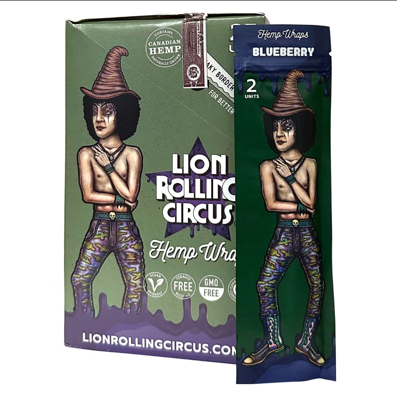 Hemp Wraps Lion Rolling Circus