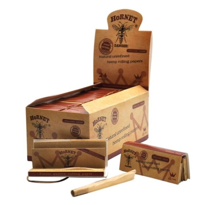 Papeles c/filtro Hornet 1 1/4 - Caja (25 pzas) Papeles c/filtro Hornet 1 1/4 - Caja (25 pzas)