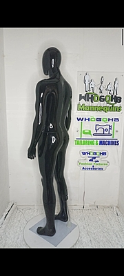 Glossy Full Body Male Mannequin Standard Chest 38"