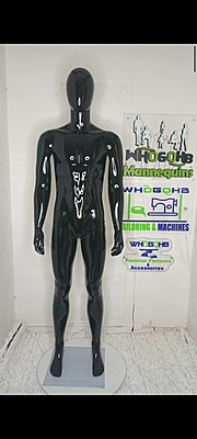 Glossy Full Body Male Mannequin Standard Chest 38"