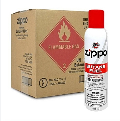 Gas Butano ZIPPO - (Caja 12 pzas)