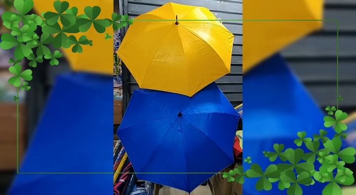 HIGH QUALITY AUTOMATIC UMBRELLA FOR SUN AND RAIN PROTECTION - MEDIUM SIZE
