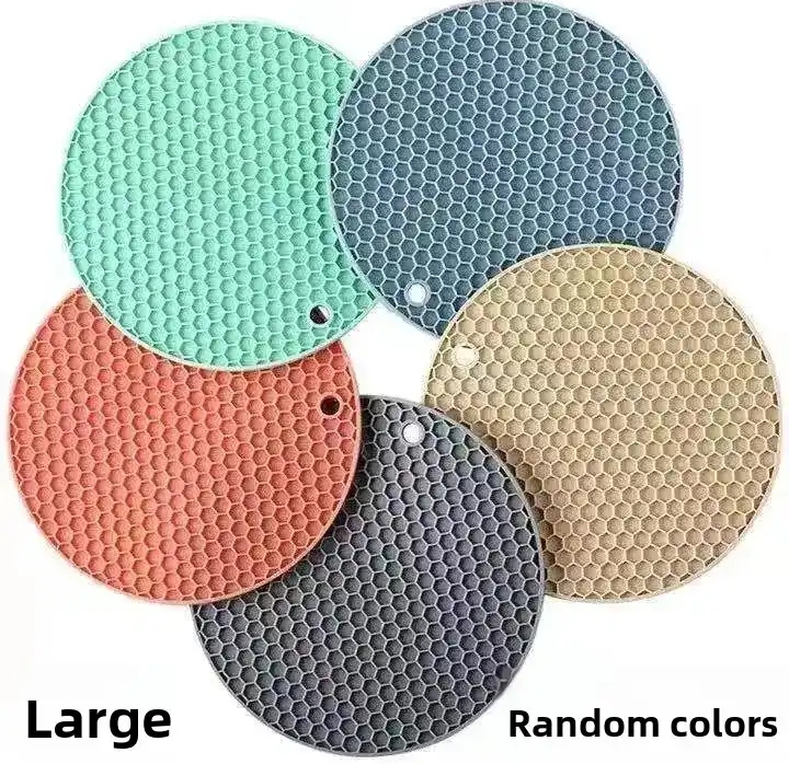 HEAT RESISTANT SILICONE  POT MAT POT REST TABLE MAT