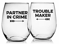 Couple Quote Glass Set