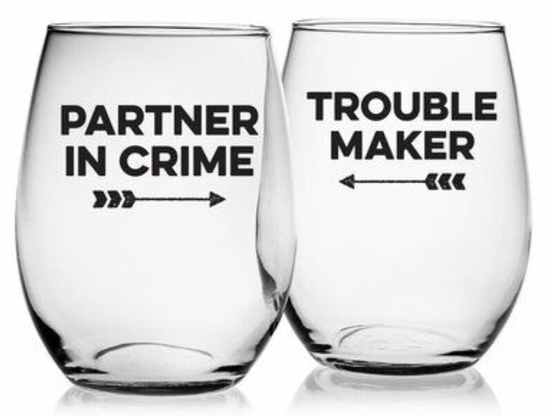 Couple Quote Glass Set
