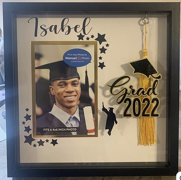 Graduation Memory Shadow Box Frame