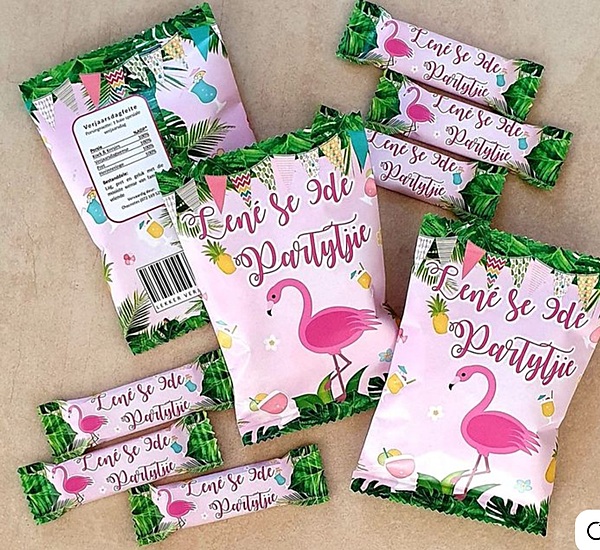 Tropical Flamingo Party Treat Pack