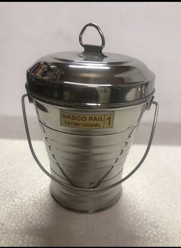 Nasco Pail Set No.6 With Lid