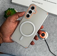 Metallic Shine Armor Double Layer Magsafe Case