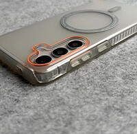Metallic Shine Armor Double Layer Magsafe Case