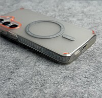 Metallic Shine Armor Double Layer Magsafe Case