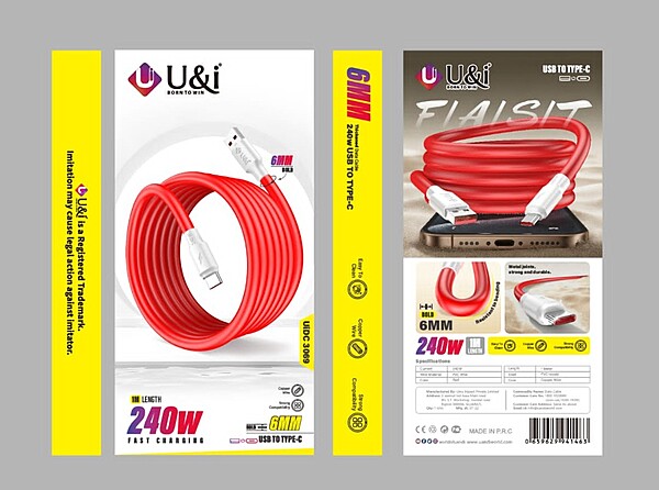 240Watt USB to Type C Cable