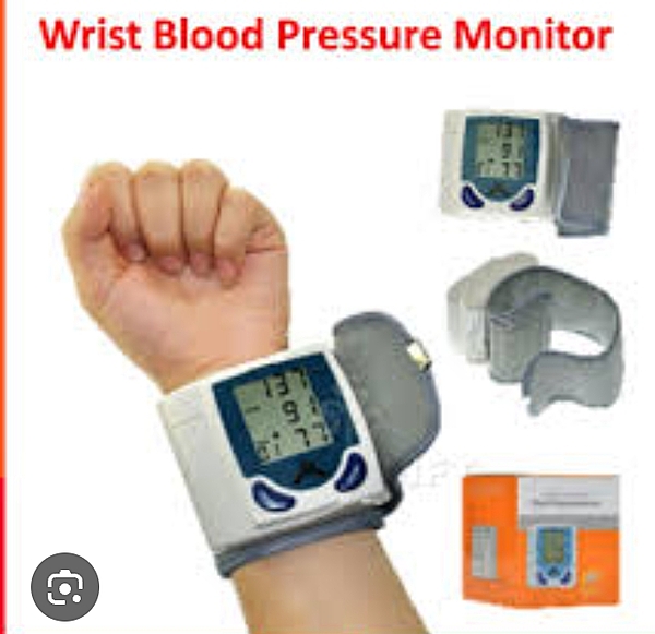 WRIST BP MONITOR BLOOD PRESSURE MONITOR - YELLOW PACK