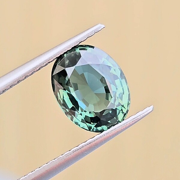 2.84ct Oval Mixed Cut Sapphire