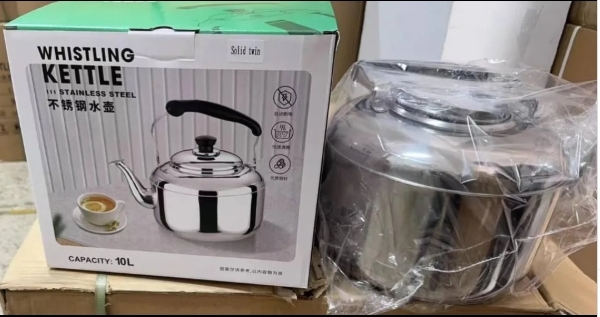 10L STAINLESS STEEL WHISTLING KETTLE
