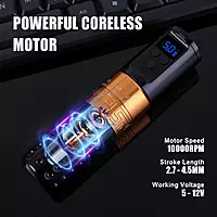 Entry Level Adjustable Stroke Length Wireless Tattoo Pen Entry Level Adjustable Stroke Length Wireless Tattoo Pen