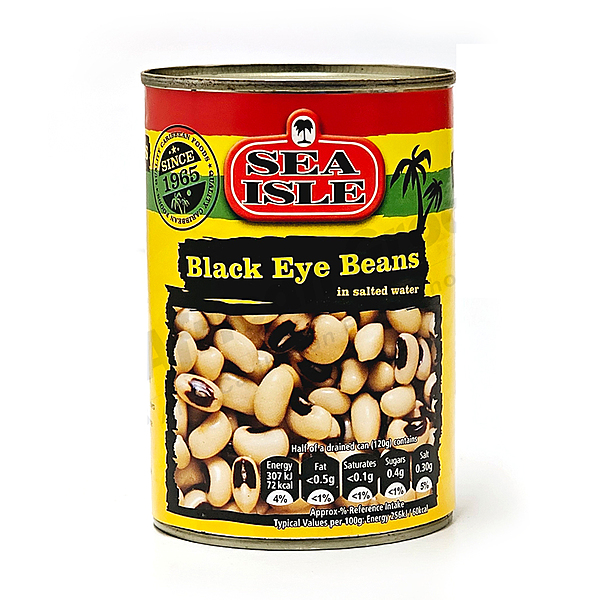20060 Sea Isle Black Eye Beans 400g X 12