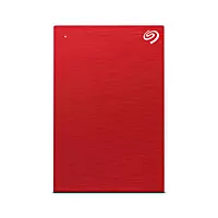 Seagate 2TB One Touch USB 3.2 Gen 1 External Hard Drive (Red)