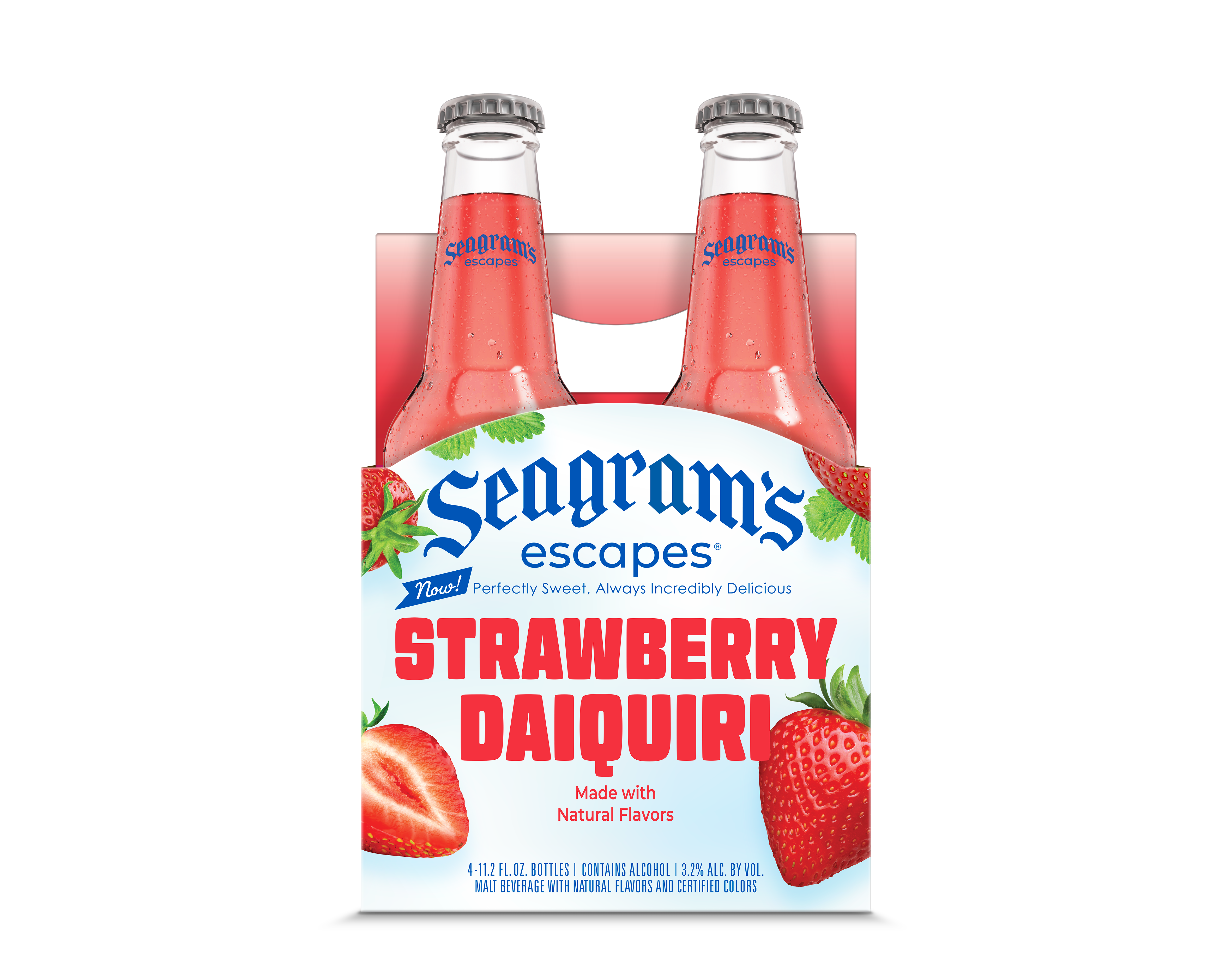 SEAGRAM'S ESCAPES STRAWBERRY DAIQUIRI 11.2 OZ