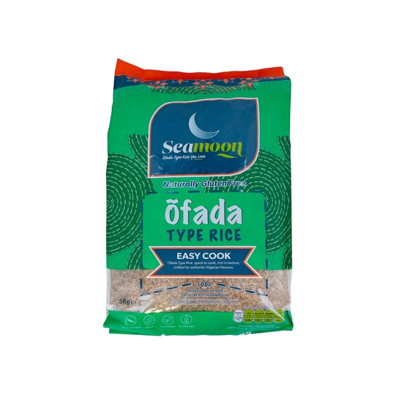 24981 Seamoon Ofada Easy Cook Rice 5kg