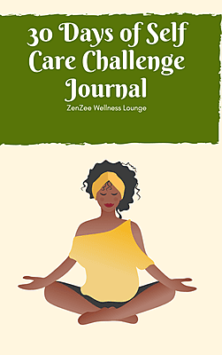 30 Days of Self Care Challenge Journal