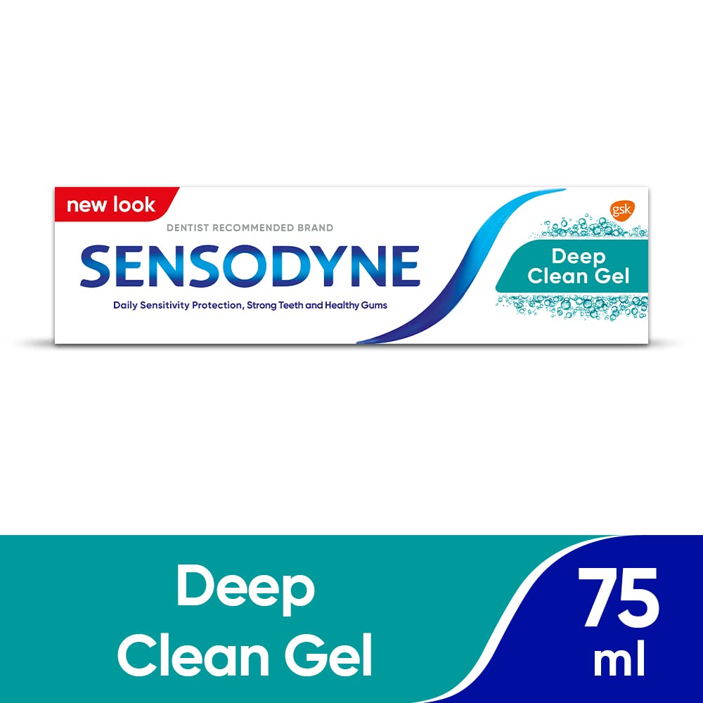 Sensodyne Deep Clean Gel Toothpaste 75ml