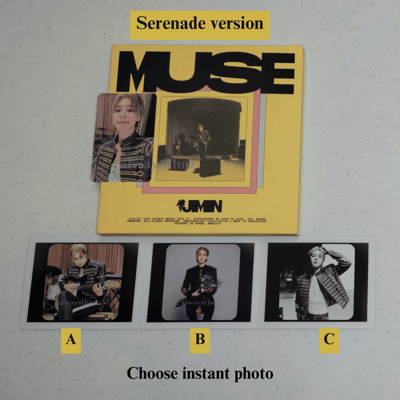 MUSE - Jimin Serenade version (yellow) Choose instant photo