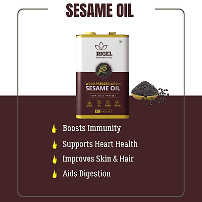 Wood Pressed Sesame Oil