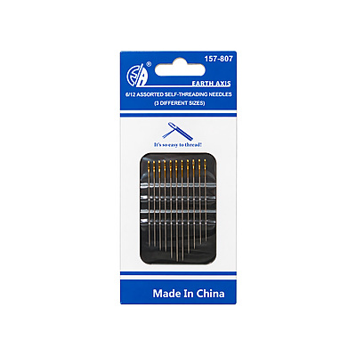 Set Agujas Facil Enhebrado Ref 807  Paquete X 20 Tarjetas